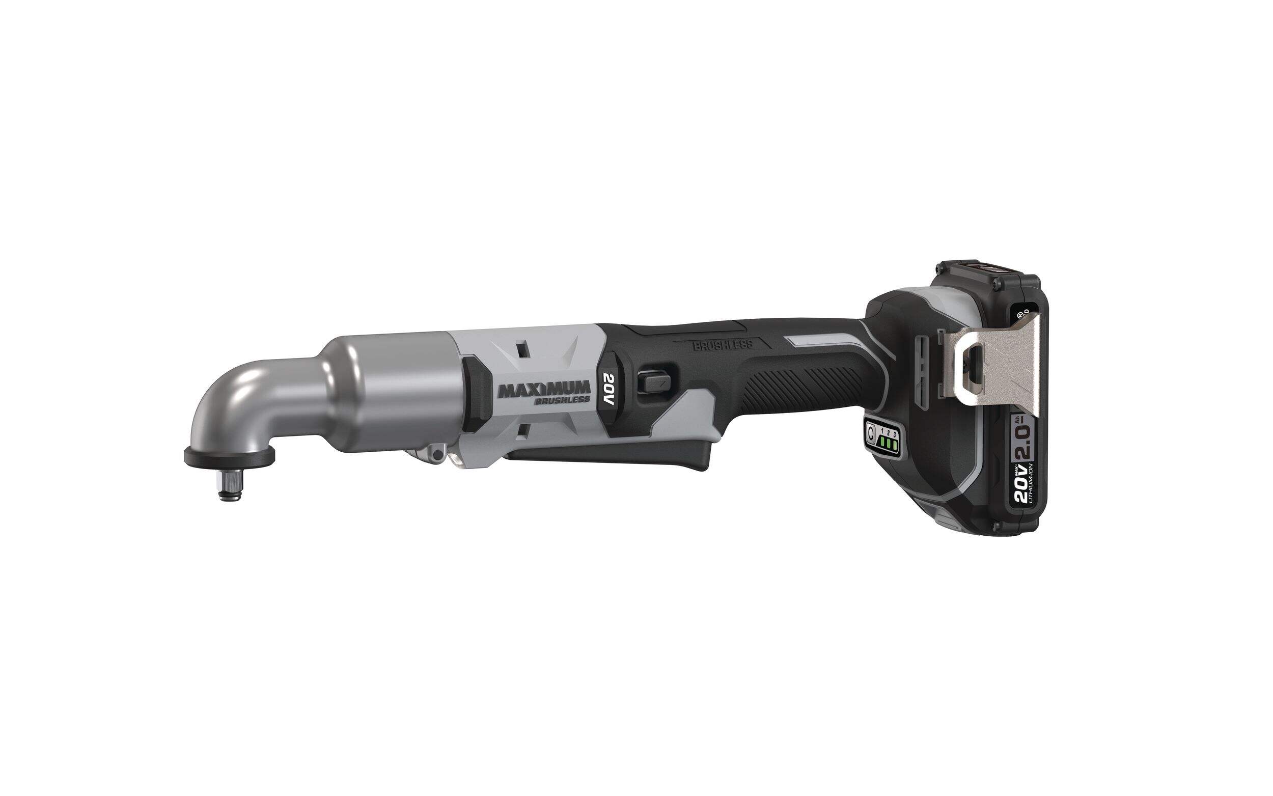 MAXIMUM 20V Right Angle Impact Wrench Front_Three_Fourths_Angled_Left