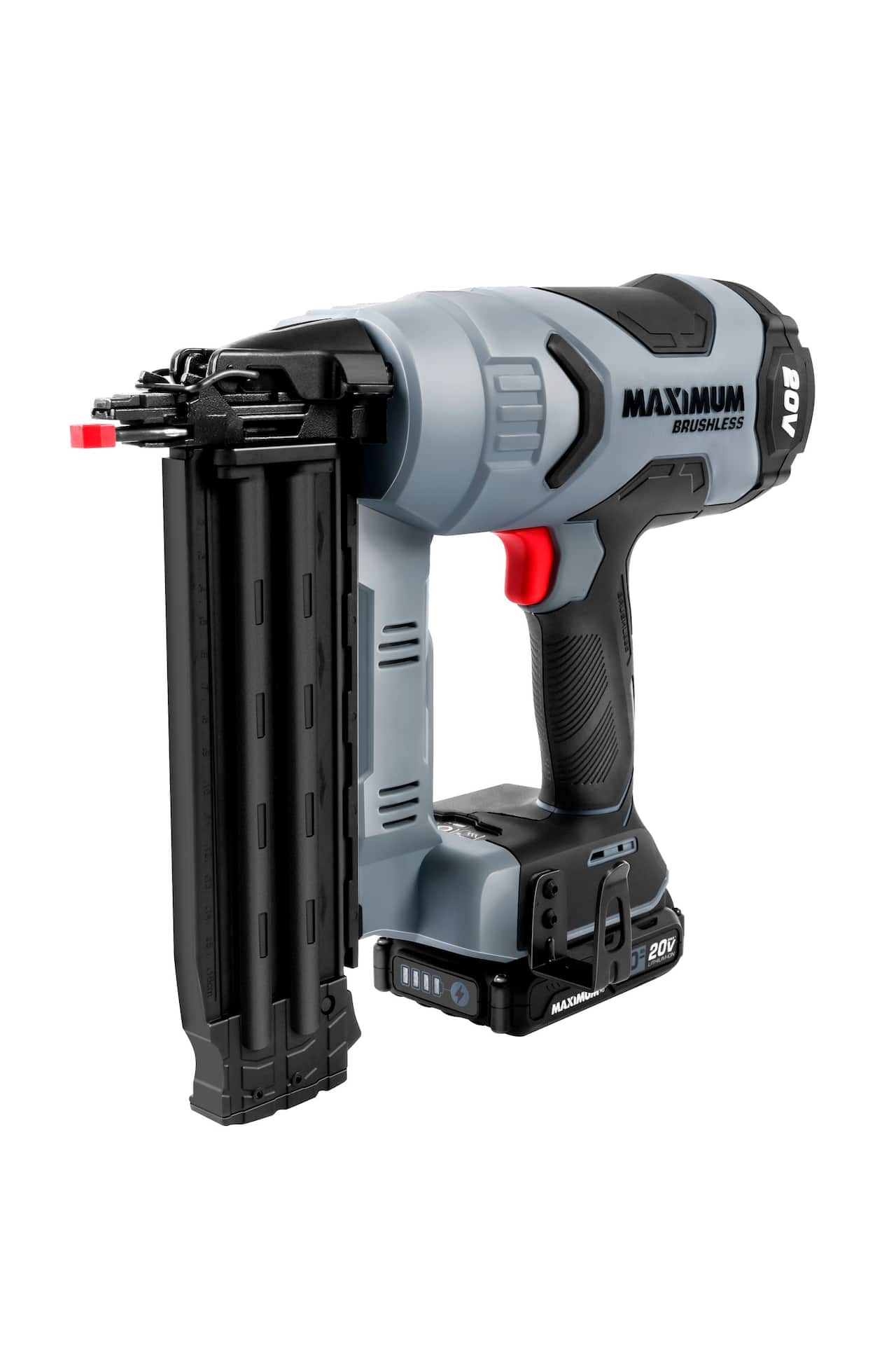 MAXIMUM 20V Electric 18 Gauge Brad Nailer with Worklight