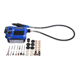 Mastercraft 20V Rotary Tool Station, PWR POD Compatible, 40-pc Front_Three_Fourths_Angled_Left