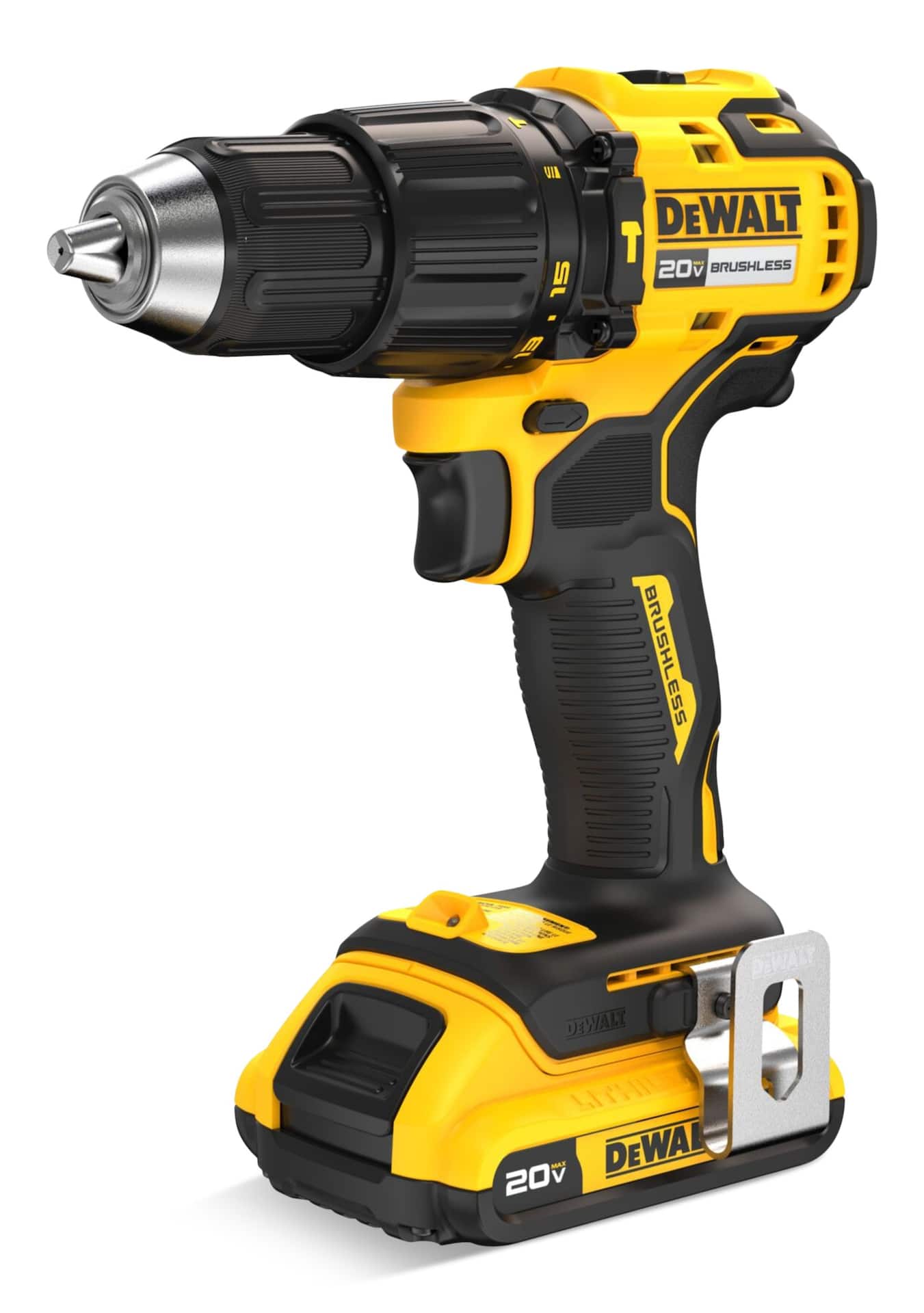 Dewalt 18V Compact Cordless Hammer Drill+100 piece Accessory Kit