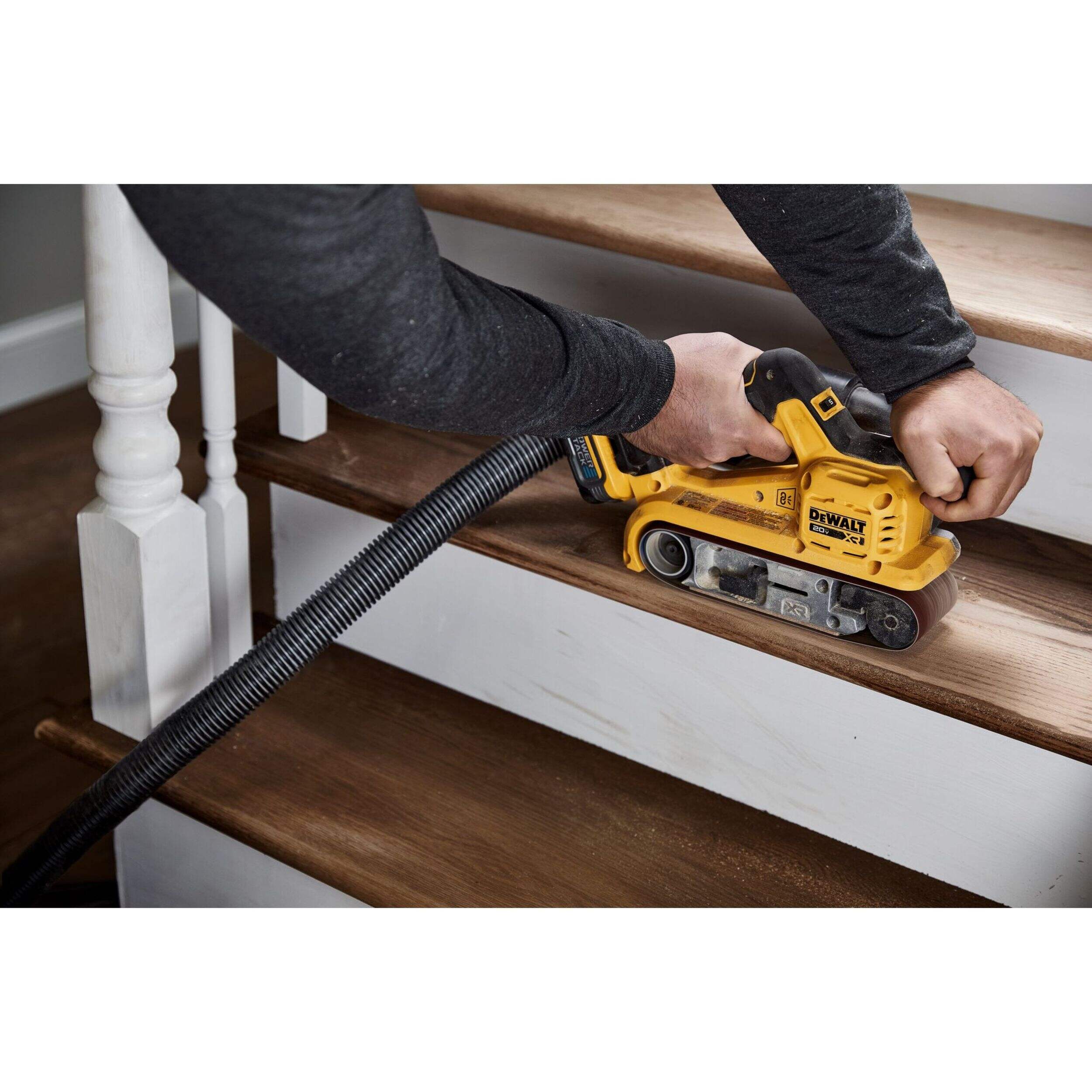 DEWALT DCW220B 20V MAX Cordless Belt Sander Bare Tool, 3 x 21in