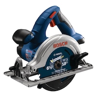 Bosch 18V 6-1/2-in Circular Saw, Bare Tool Front_Three_Fourths_Angled_Left
