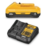 Trousse de batterie compacte DeWALT 20 V MAX, 4 Ah Composite_or_Mixed