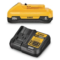 DEWALT 20V MAX 4Ah Compact Battery Starter Kit Composite_or_Mixed