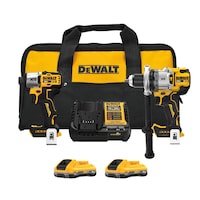 DEWALT 20V MAX XR Hammer Drill and Impact Driver Combo Kit Composite_or_Mixed
