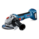 Bosch 18V 4.5-in Brushless Grinder, Bare Tool Front_Three_Fourths_Angled_Left