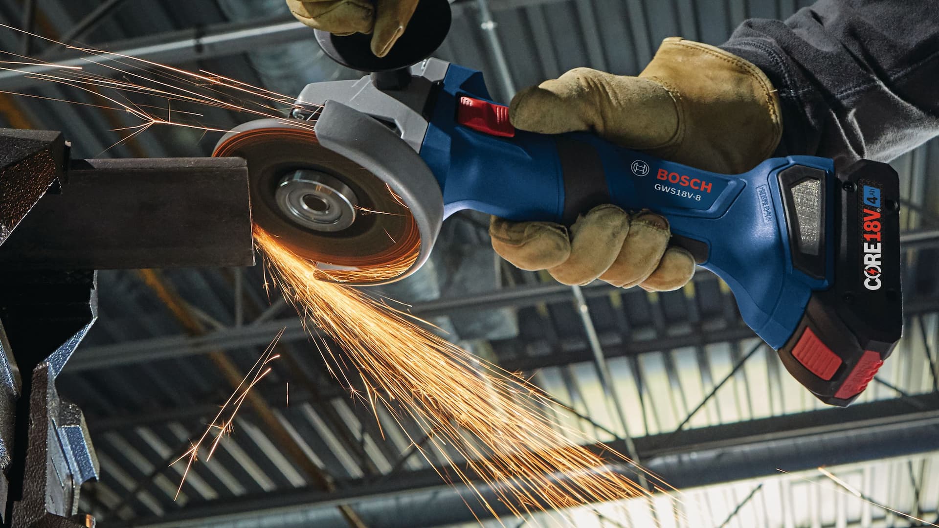 Bosch 18V 4.5 in Brushless Grinder Bare Tool Canadian Tire