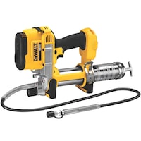 DEWALT 18V NiCad Cordless Grease Gun, Tool-Only Front_Angled_Left
