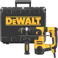 DEWALT 8A L-Shape Rotary Hammer Drill with SDS+, 1-in Composite_or_Mixed