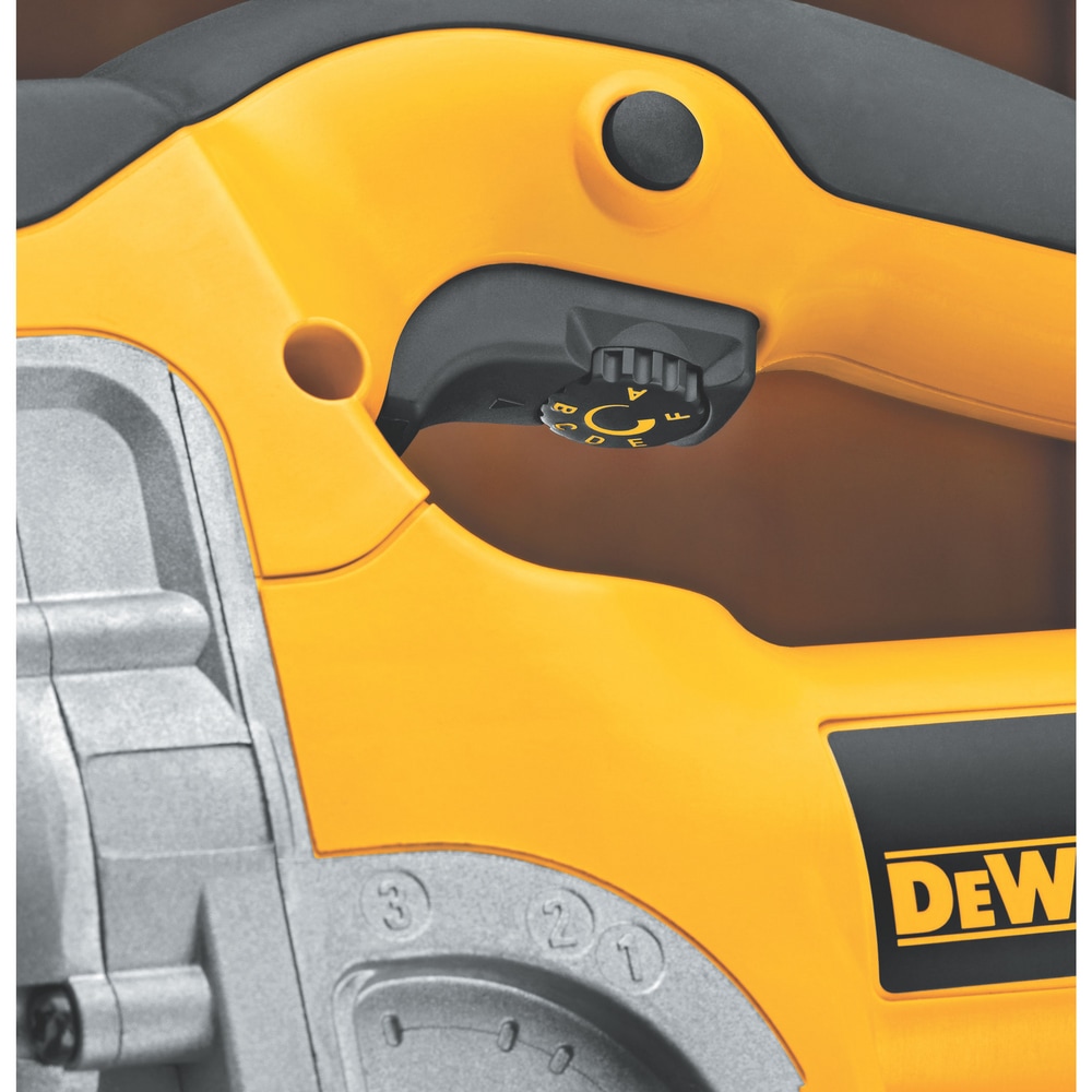 DEWALT DW331K 65A Keyless 4Position Variable Speed TShank Jigsaw with