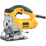 DEWALT DW331K 65A Keyless 4-Position Variable Speed T-Shank Jigsaw with Attachments & Hard Case Front_Angled_Left
