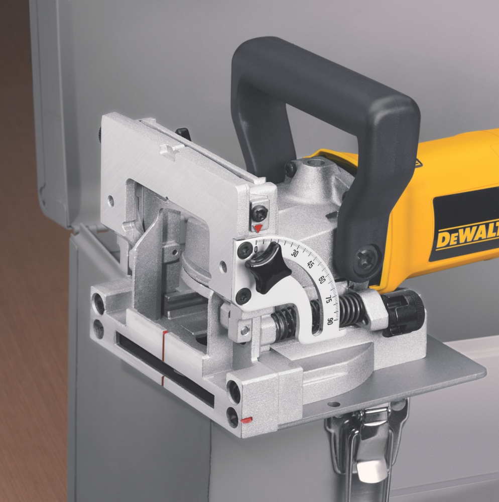 DEWALT DW682K 6.5A HeavyDuty Corded Plate Joiner Kit with Carbide Tipped Blade & Dust Bag