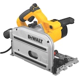 DEWALT DWS520K 12A TrackSaw Circular Saw Kit with Ultra-Fine Finishing Blade & Case, 6-1/2-in Front_Angled_Right