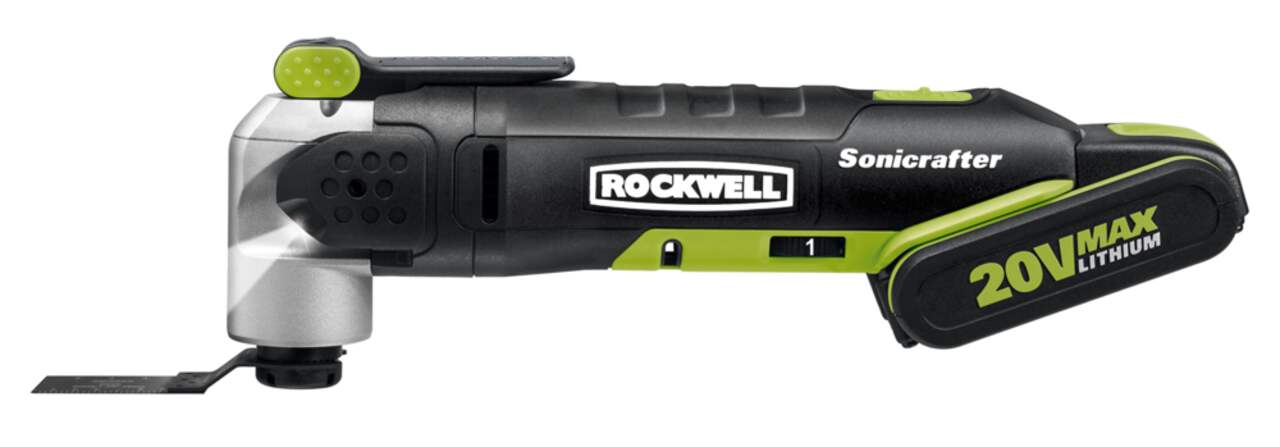 Rockwell Sonicrafter 20V Max Li Ion Oscillating ToolKit 27 pc Canadian Tire