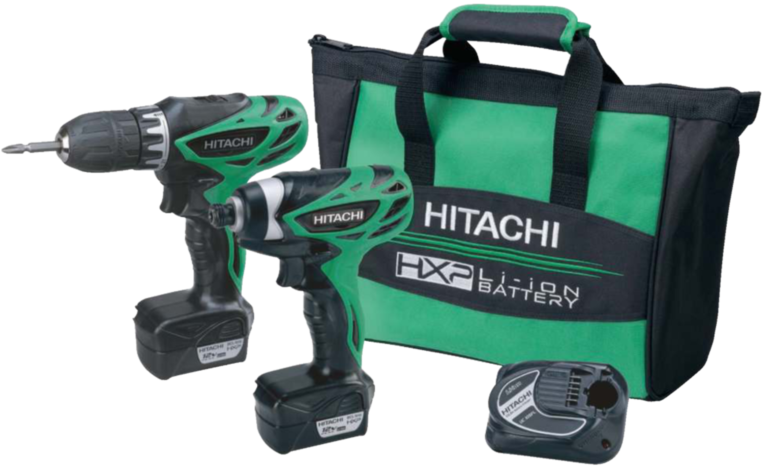 Hitachi 12V Lithium-Ion 2-Tool Cordless Combo Kit Composite_or_Mixed