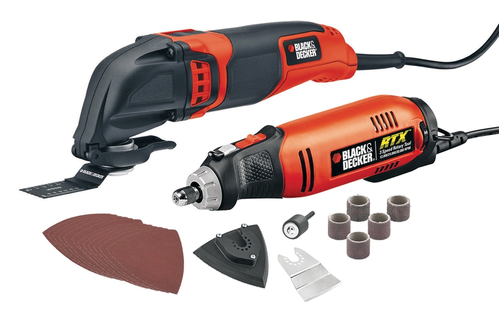 Black & Decker Oscillating MultiTool & Rotary Tool Kit Canadian Tire