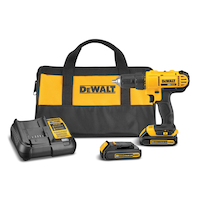 DEWALT 20V Max Lithium-Ion Drill/Driver Composite_or_Mixed
