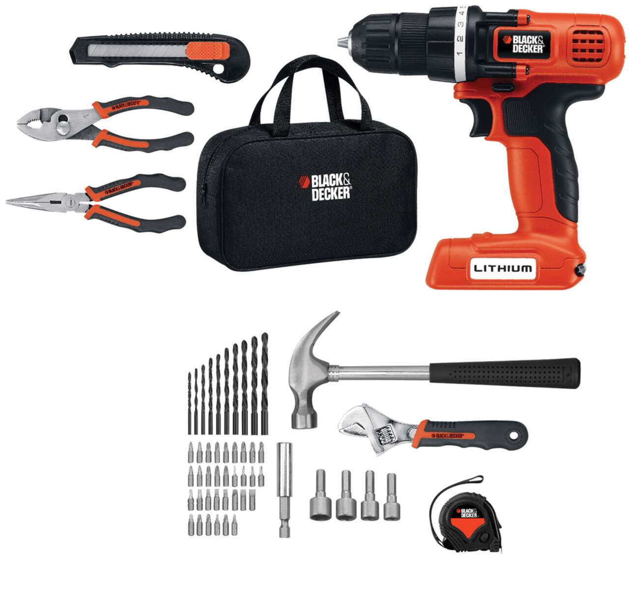 Black and Decker LDX172PK - 7.2V Lithium Cordless Drill Project