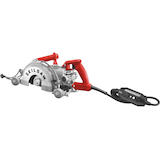 SKILSAW SPT79-00 Medusaw Worm Drive Circular Saw For Concrete with Dust Management, 7-in Front_Three_Fourths_Angled_Left