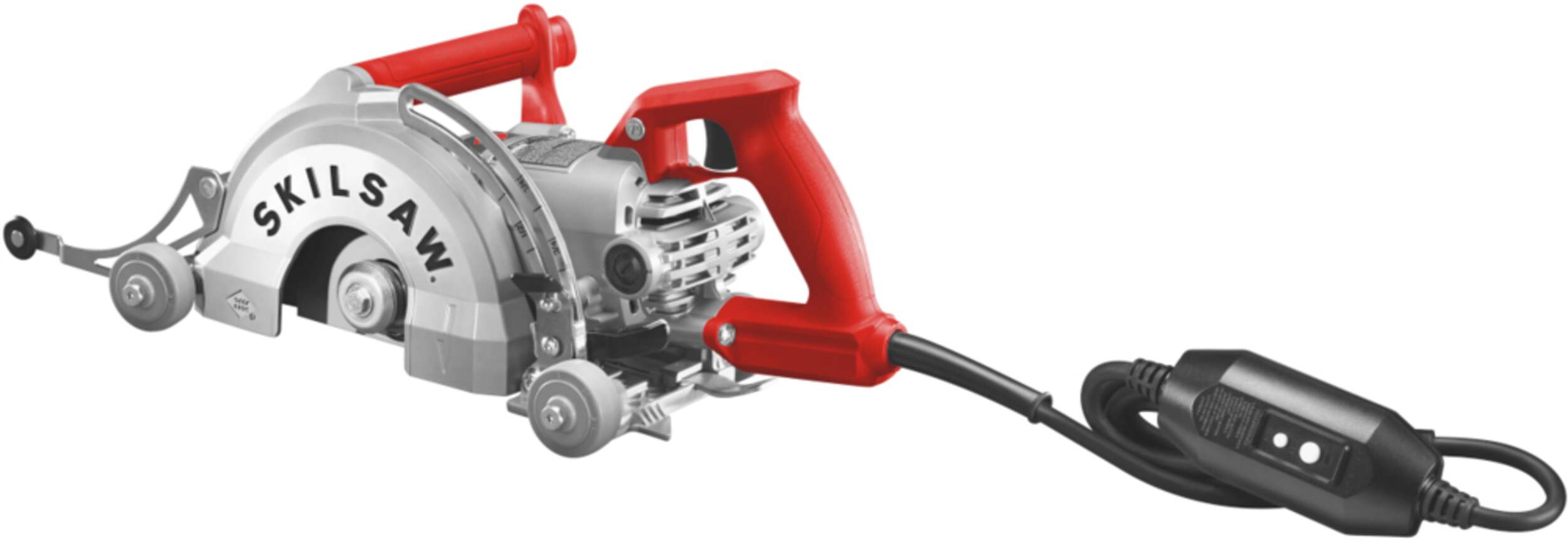 SKILSAW SPT79-00 Medusaw Worm Drive Circular Saw For Concrete with Dust Management, 7-in Front_Three_Fourths_Angled_Left