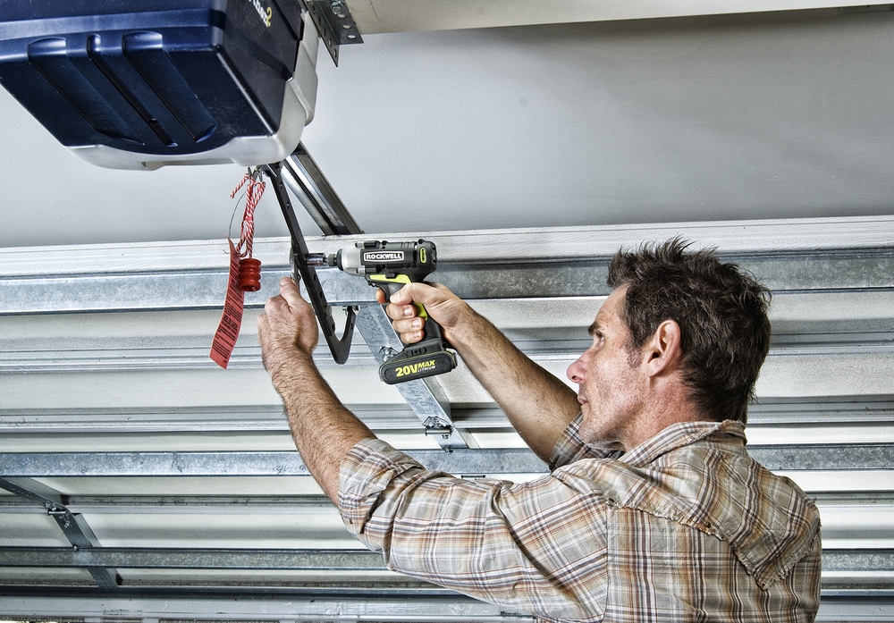 Rockwell 20V Max Lithium Ion Cordless Drill/Driver, Impact Driver, Battery & Charger Combo Kit