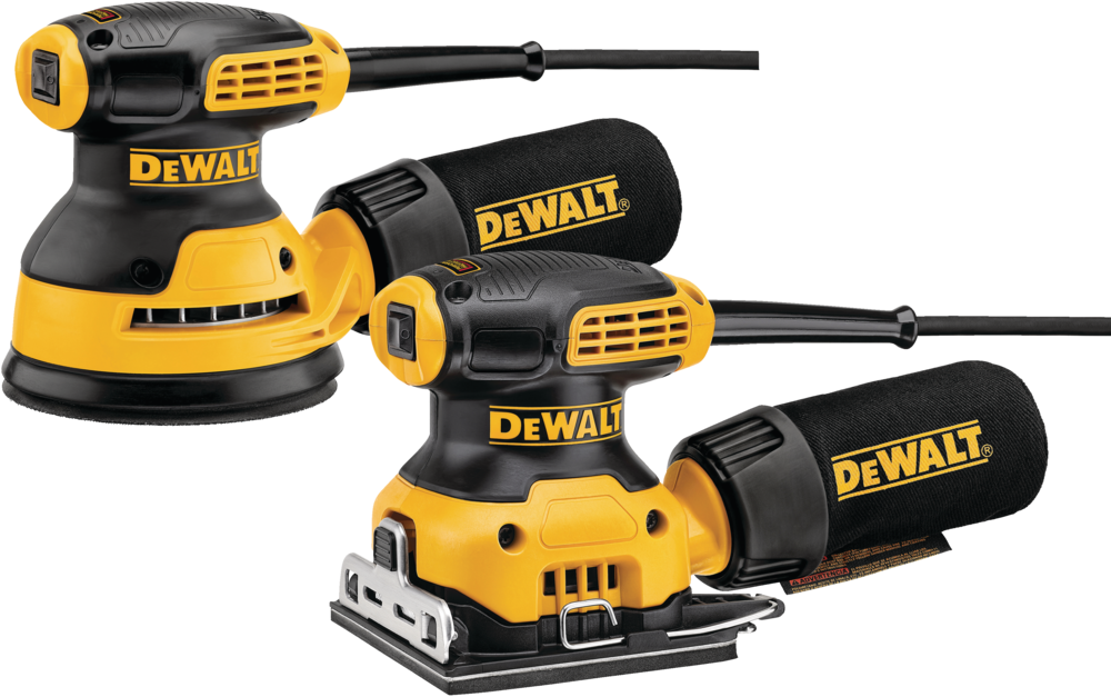 DEWALT DWE6421QS Corded SingleSpeed 5in Orbital Sander & 1/4in Sheet