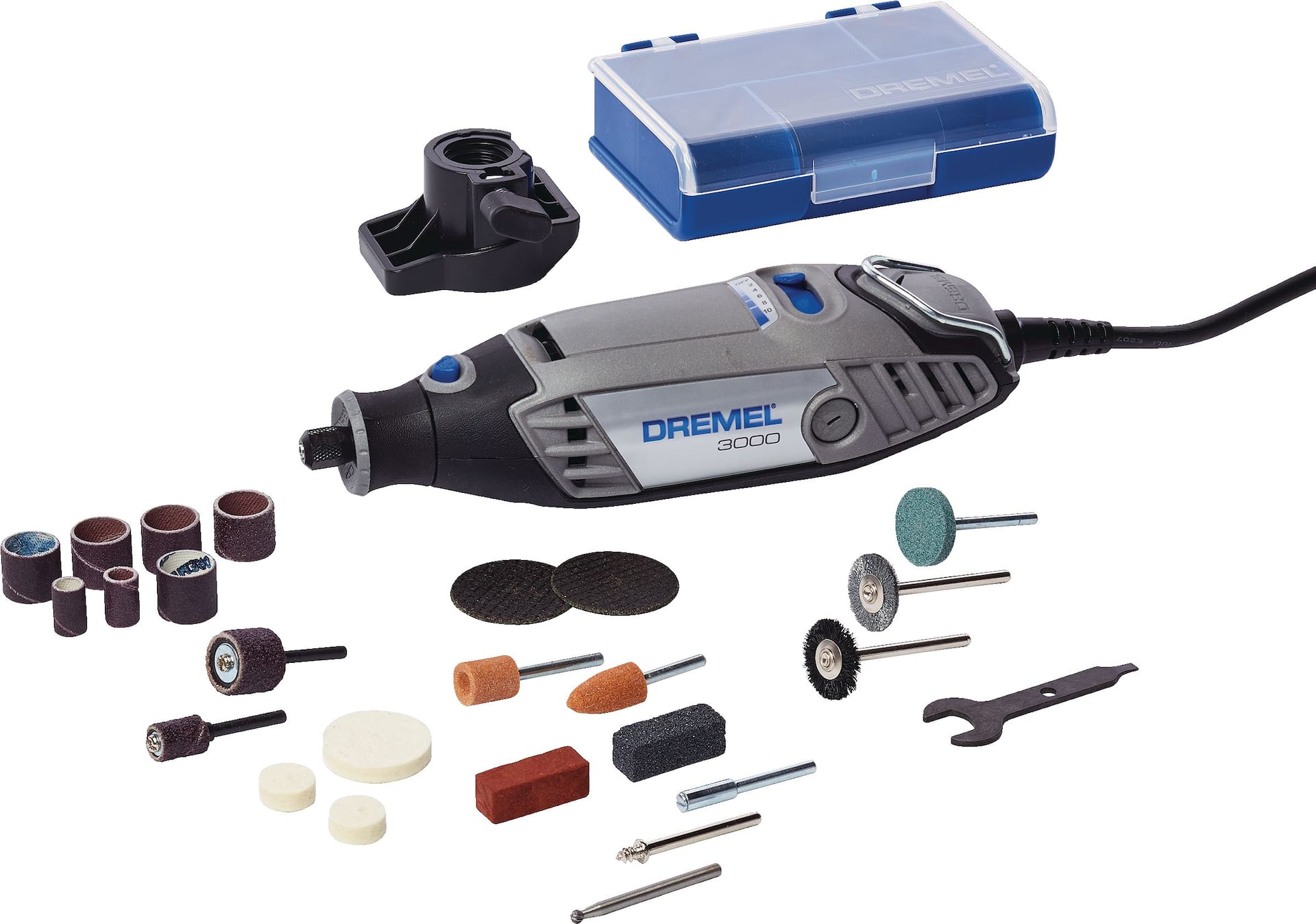 Dremel 3000-1/24 1.2A Variable Speed Rotary Tool Kit with