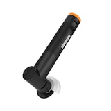 WORX WX741L.9 MAKERX 20V Cordless Variable Speed Angle Grinder & Disc Sander, Tool Only, 2-in Front_Three_Fourths_Angled_Left