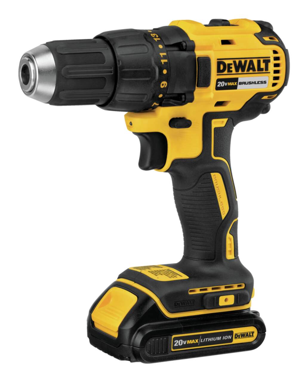 DEWALT DCD777C2IW 20V MAX Brushless Cordless Drill Impact Wrench Battery Charger Combo Kit Canadian Tire