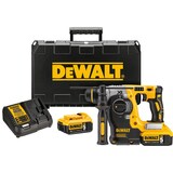 DEWALT DCH273P2 20V MAX XR 3-Mode SDS+ Rotary Hammer with 20V Max 5.0Ah Batteries & Kit Box Composite_or_Mixed