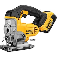 DEWALT DCS331P1 DCS331 20V MAX Li-Ion Cordless Jig Saw with 20V MAX 4.0Ah Battery & Tool Kit Front_Angled_Left