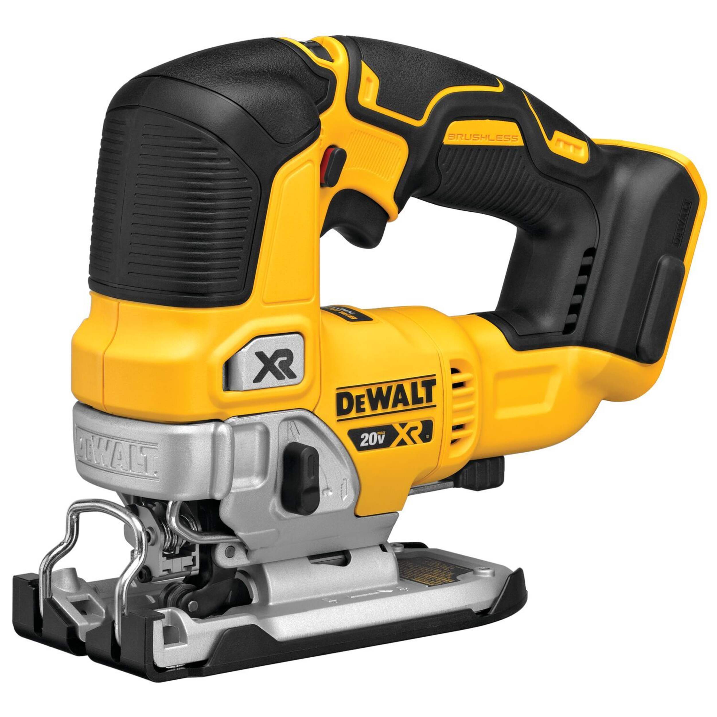 DEWALT DCS334B 20V MAX XR Li-Ion Brushless Cordless Jig Saw, Tool Only Front_Angled_Left