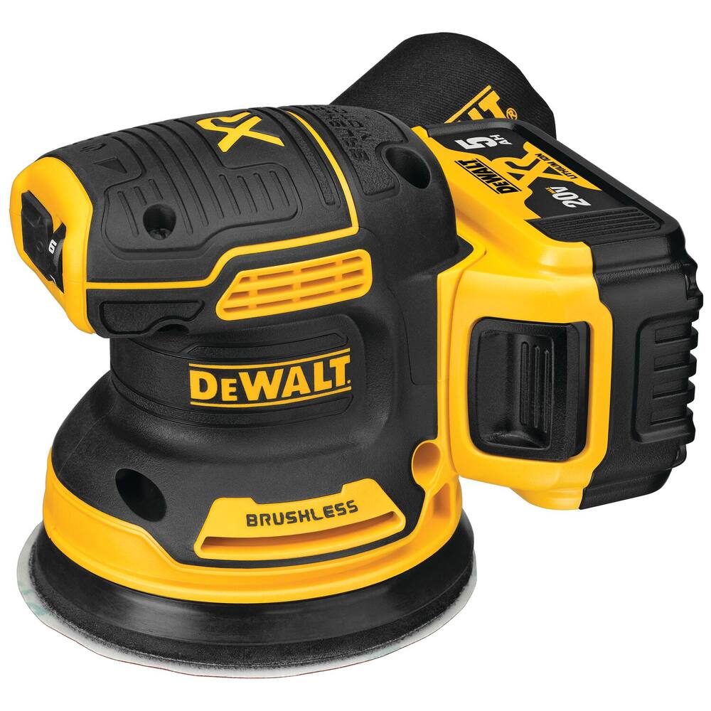 DEWALT DCW210P1 20V MAX XR Brushless Cordless Random Orbital Sander ...