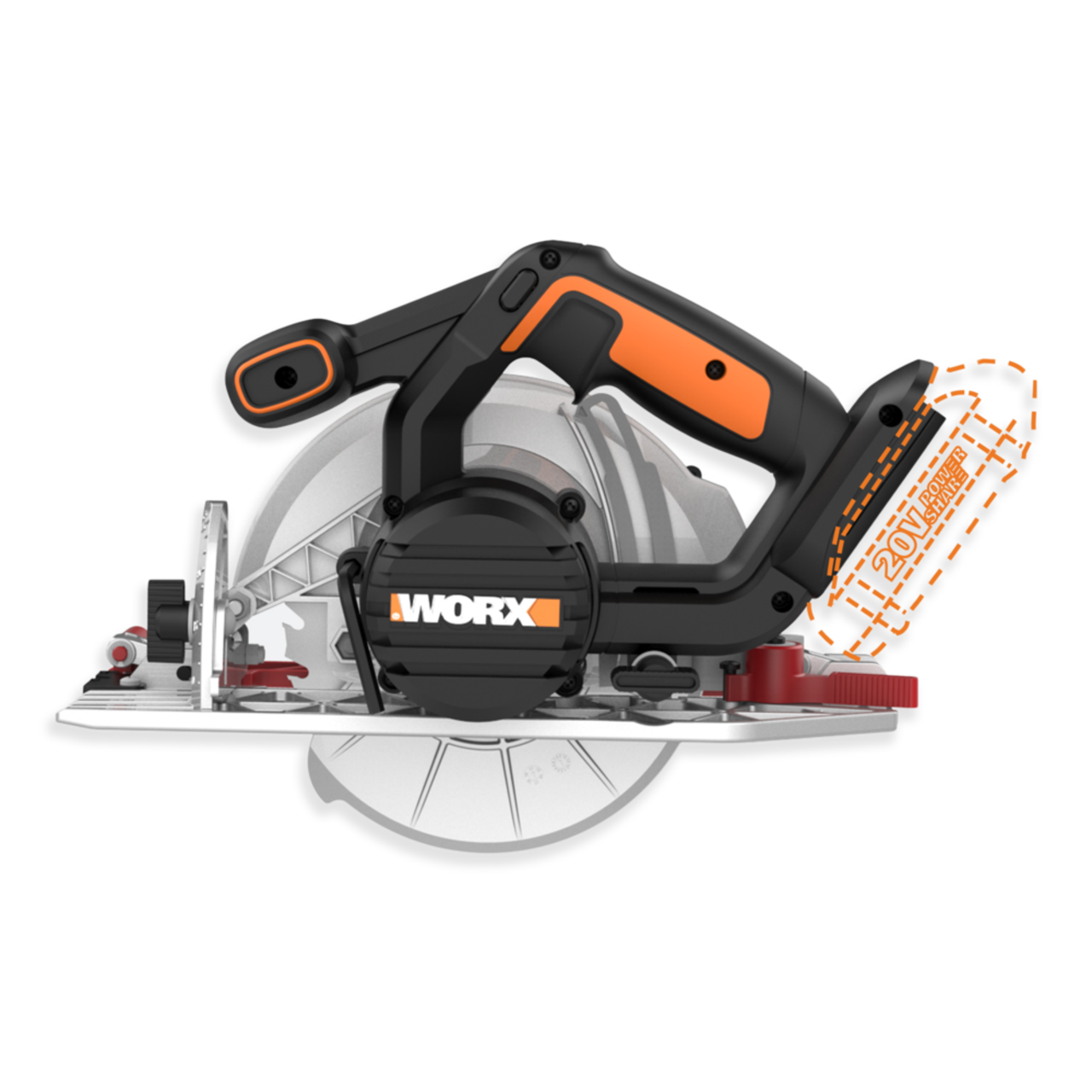 Exact track circular shop saw