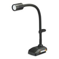 WORX 20V Flexible LED Light (Tool Only) Front_Three_Fourths_Angled_Left