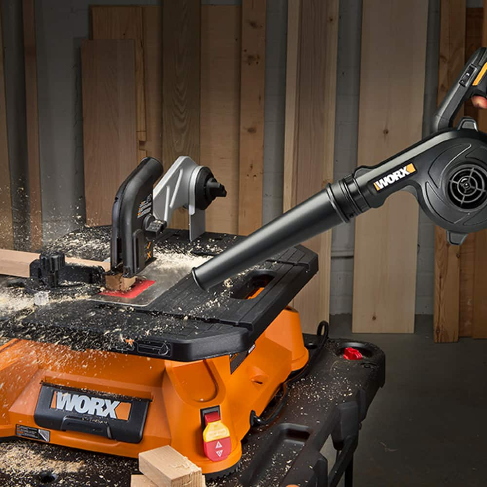 WORX Cordless 3Speed Jobsite Blower, 160mph (Tool Only) Canadian Tire