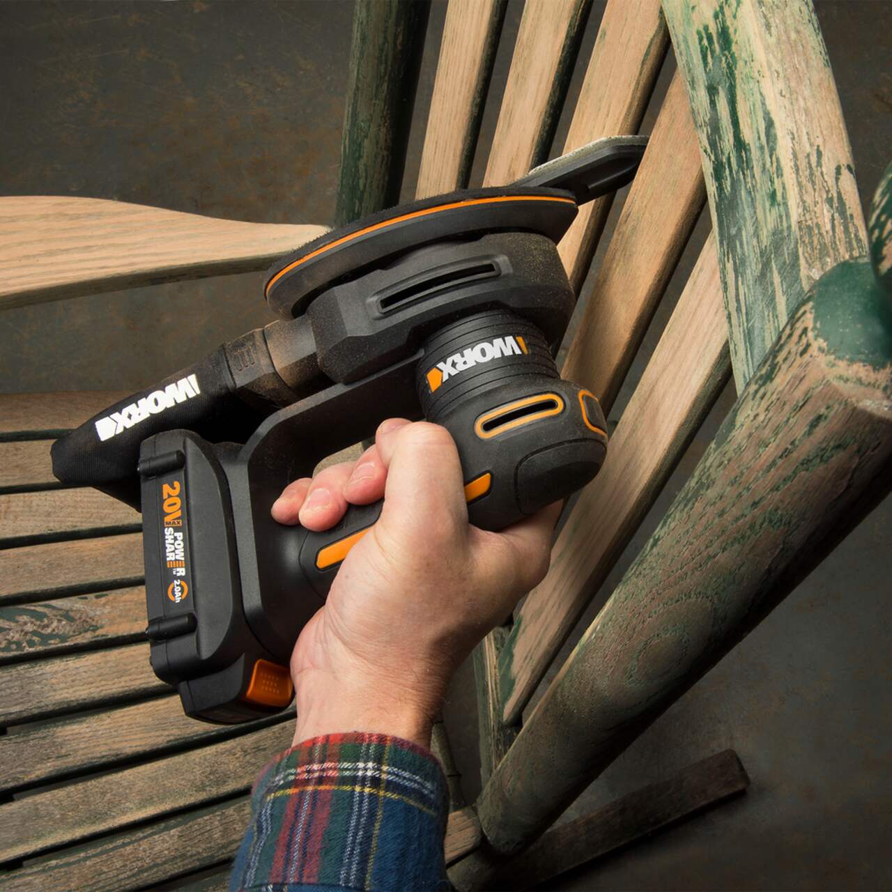 WORX 20V Detail Sander Tool (Tool Only) | Canadian Tire