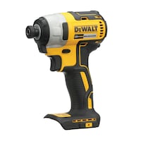 DEWALT DCF787B 20V MAX Brushless Impact Driver, 1/4-in, Tool Only Front_Angled_Left