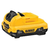 DEWALT DCB124 12V MAX 3.0Ah Lithium Ion Battery Front_Angled_Left