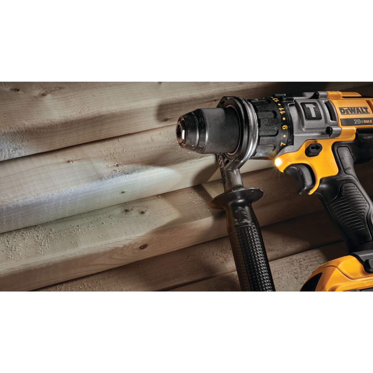 DEWALT DCH133M2 20V MAX XR Cordless SDS+ Rotary Hammer Drill with Battery &  Charger, 1-in
