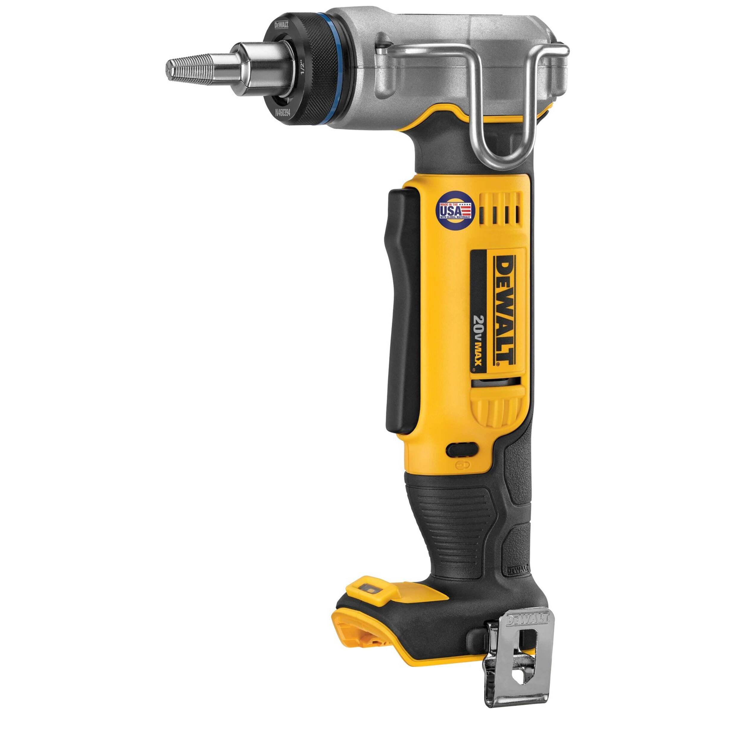 DEWALT DCE400B 20V MAX Cordless PEX Expander, 1-in (Tool Only) Front_Three_Fourths_Angled_Left