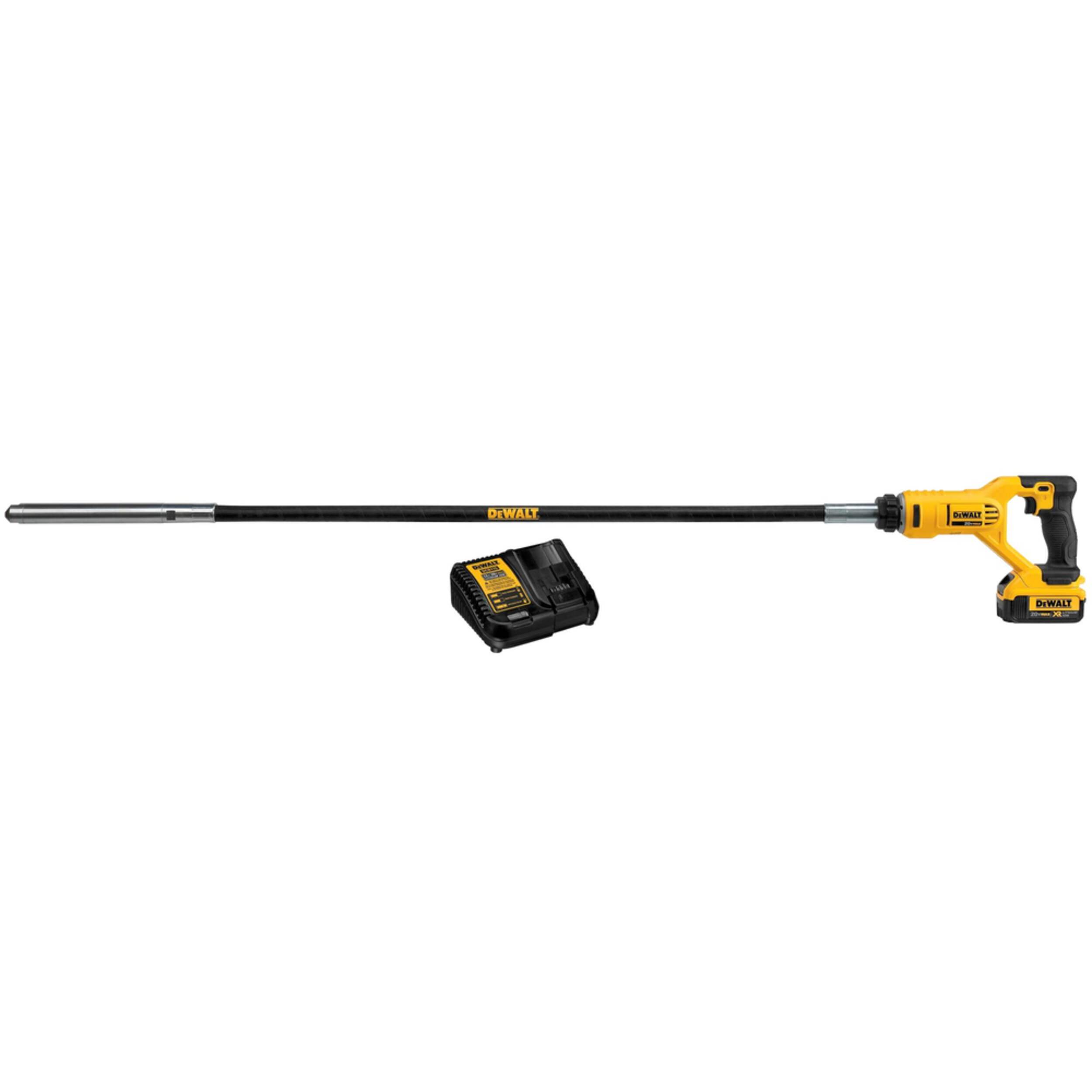 DEWALT DCE531M1 20V MAX Pencil Vibrator Kit, 4.0Ah Composite_or_Mixed