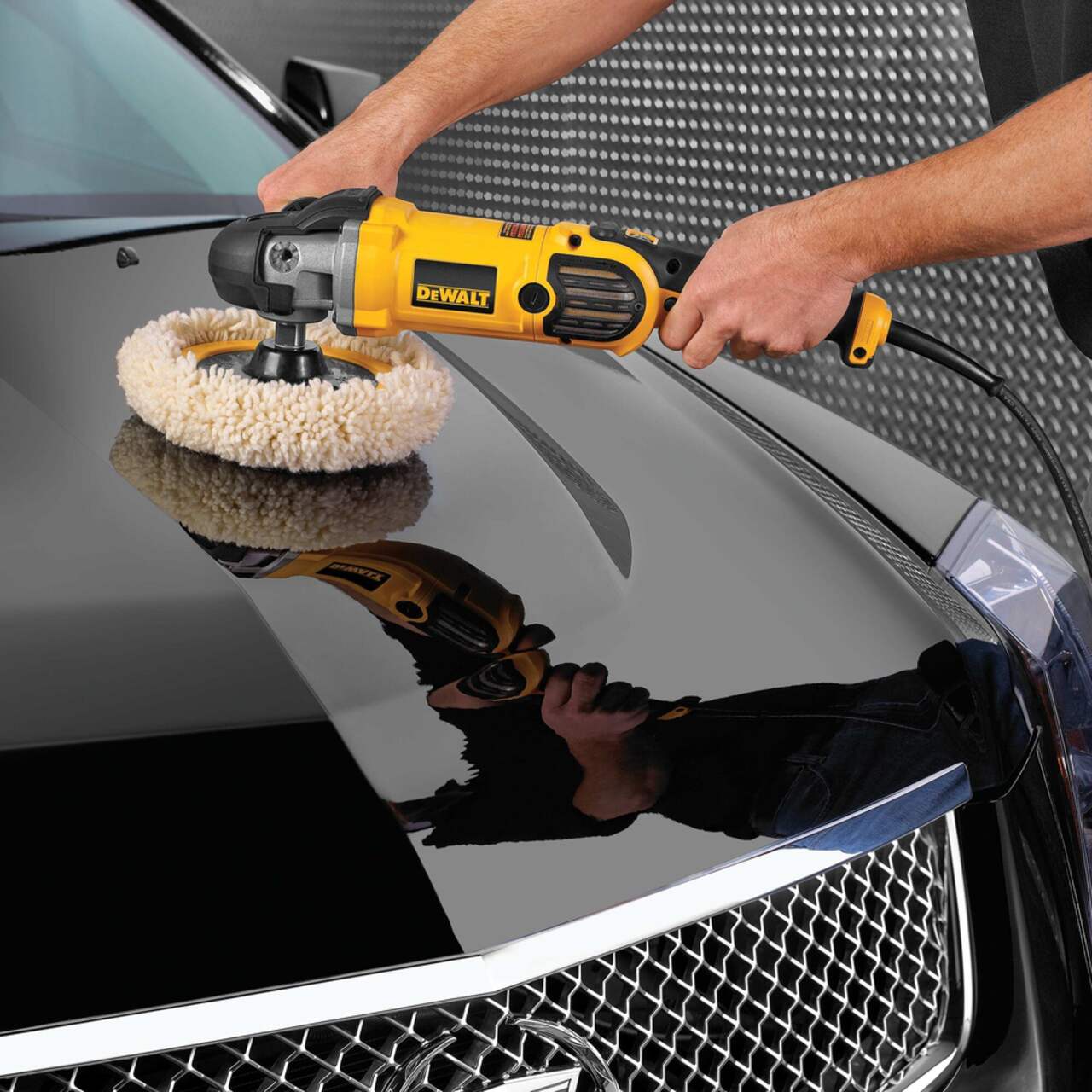 Dewalt buffing best sale machine