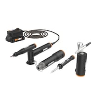 WORX WX997L MAKERX 20V 5-Tool Combo Kit Front_Three_Fourths_Angled_Left