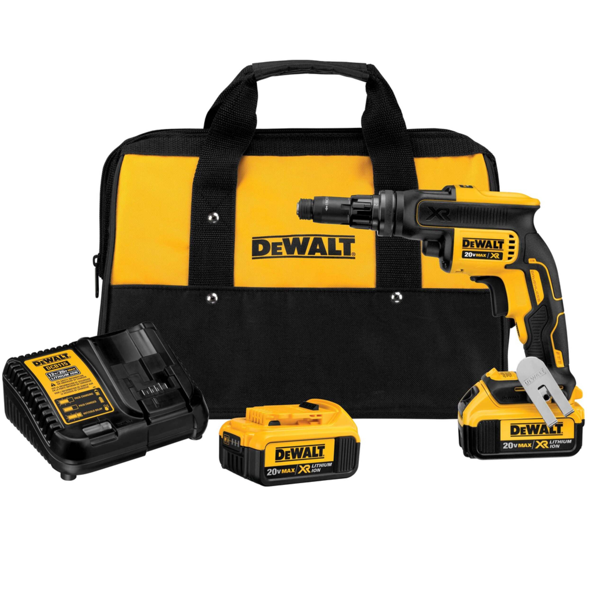 Tournevis électrique Versa-Clutch DEWALT DCF622M2 XR 20 V MAX, 1/4 po Composite_or_Mixed
