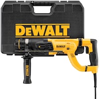 DEWALT D25262K 1-in SDS+ D-Handle 3-Mode Rotary Hammer Drill Kit with Shocks, 8-Amp Composite_or_Mixed