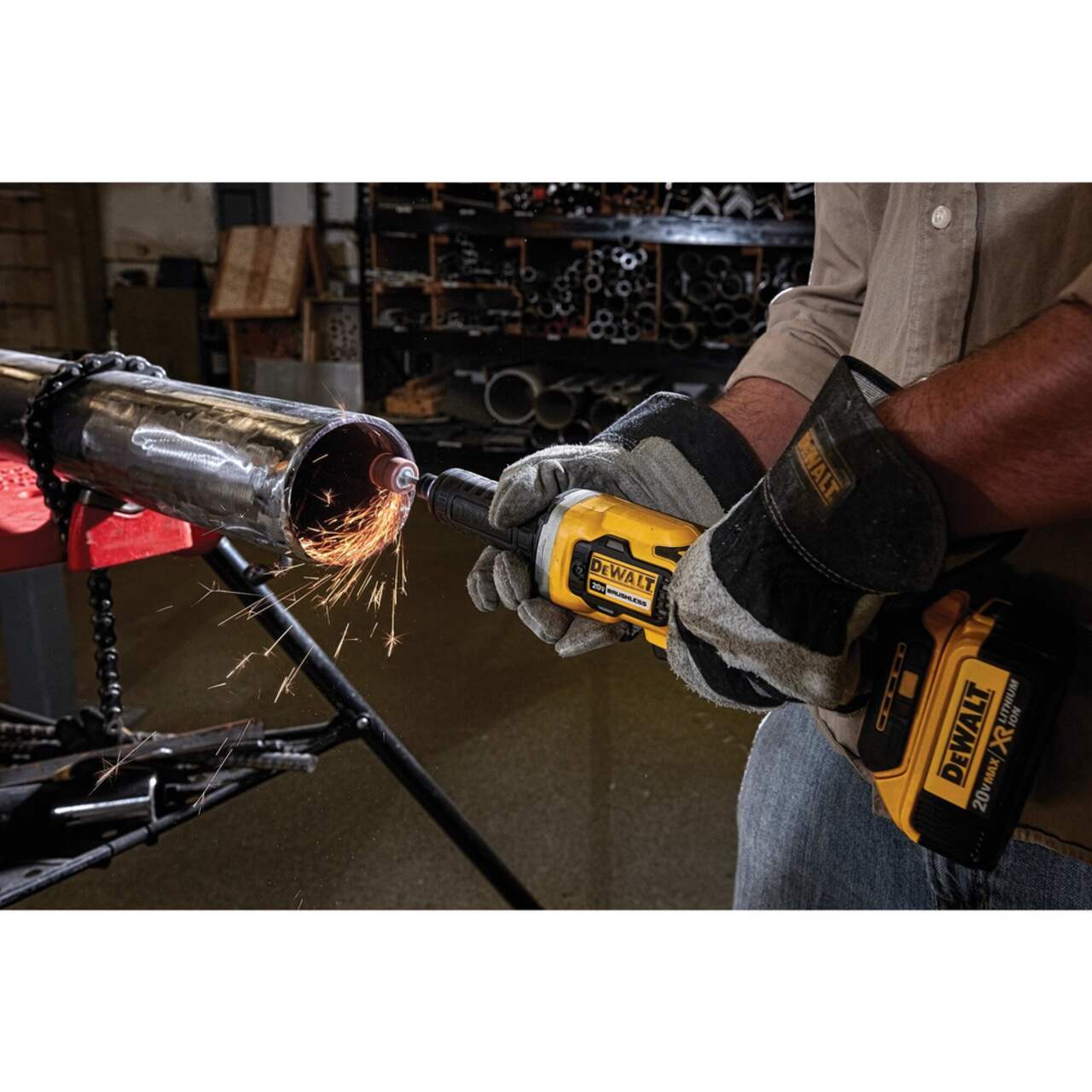 DEWALT DCG426M2 20V Max Brushless Cordless Variable Speed Die Grinder Canadian Tire