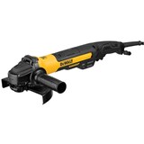 DEWALT DWE43840CN 7-in Brushless Rat Tail Small Angle Grinder No Lock-On with Trigger Switch, Kickback Break, E-Clutch & Pipeline Cover Front_Angled_Left