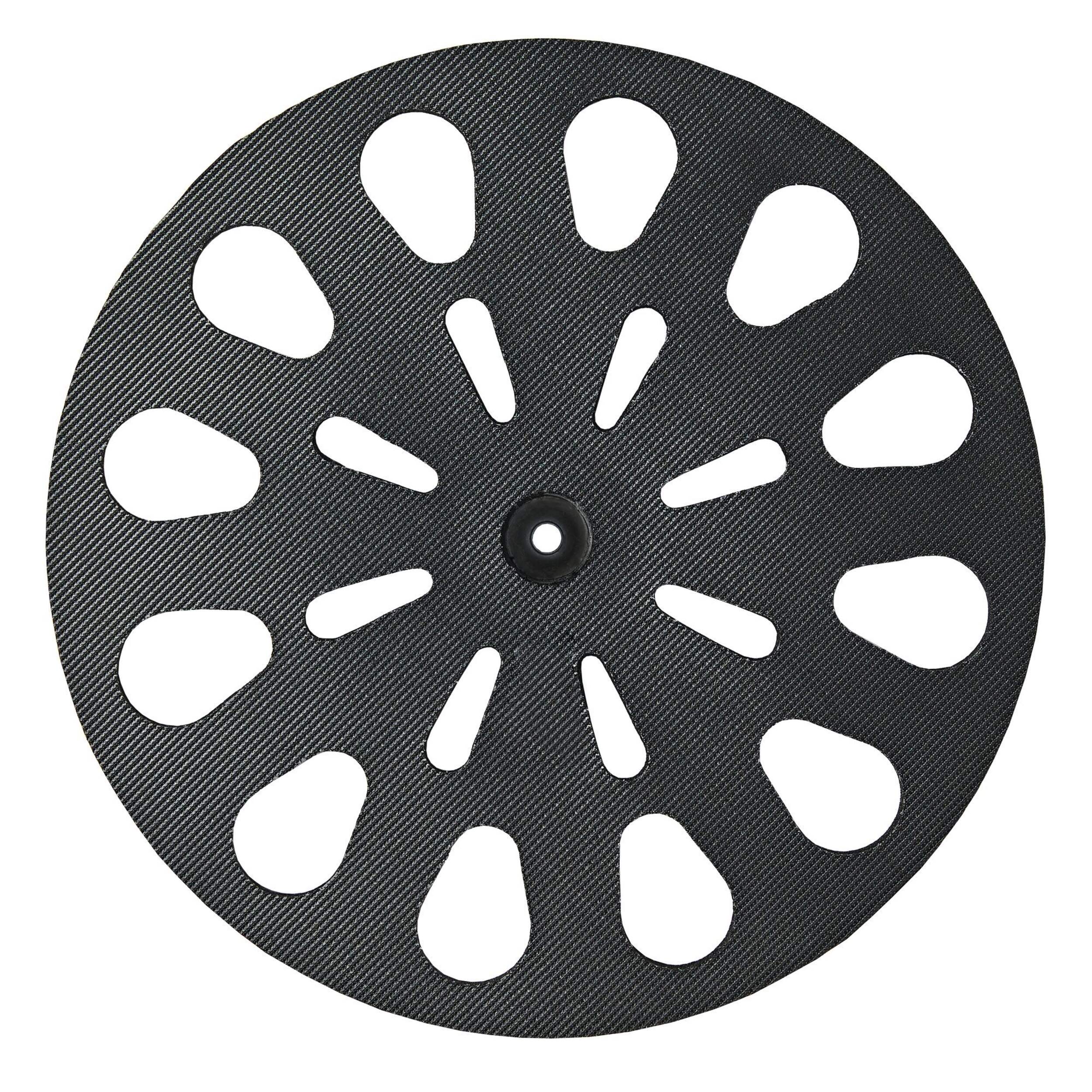 DEWALT DWE7802 9-in Hook-And-Loop Drywall Hard Backing Pad Front_Flat