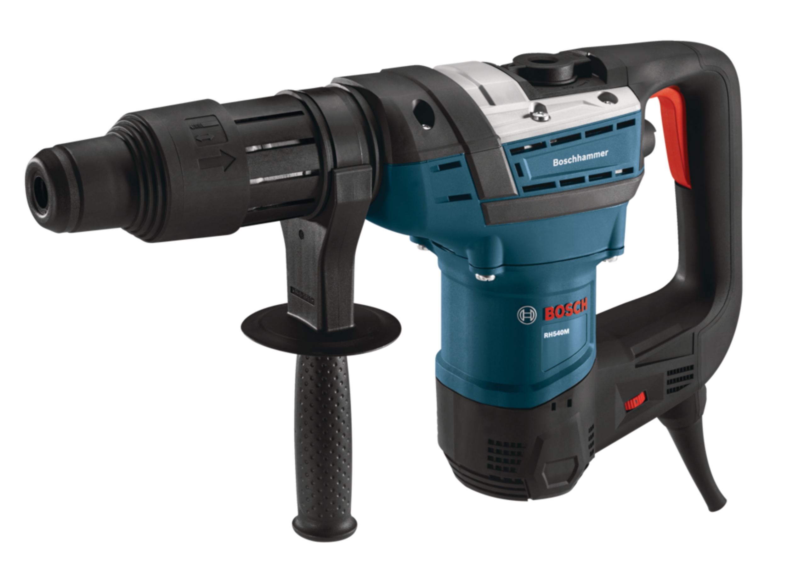 Bosch RH540M SDS-Max® 1-9/16-in Combination Hammer Front_Three_Fourths_Angled_Left